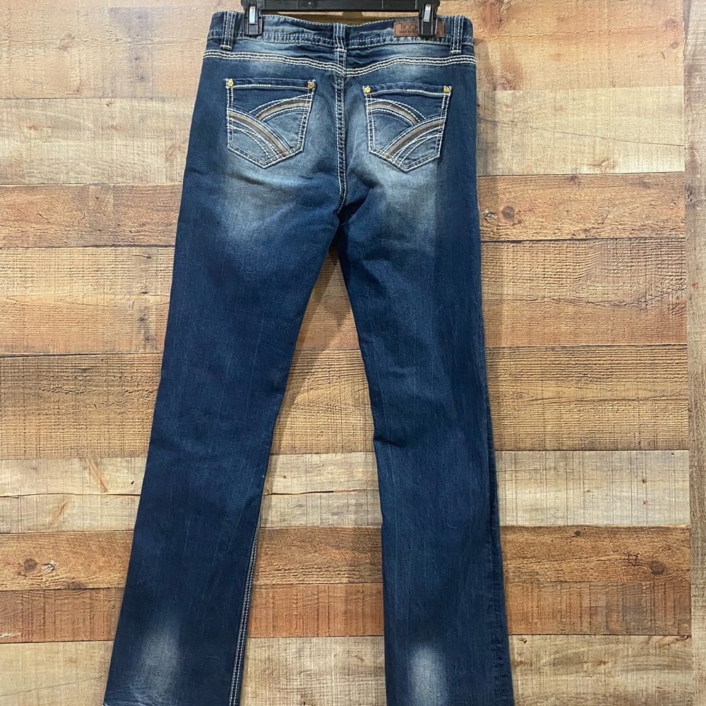 Rock & Roll Cowgirl Boyfriend Bootcut Jeans Size 27 Long - Picture 3 of 5